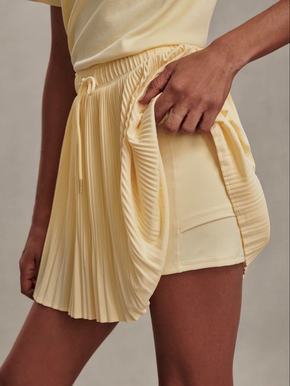 Davina skort - light yellow