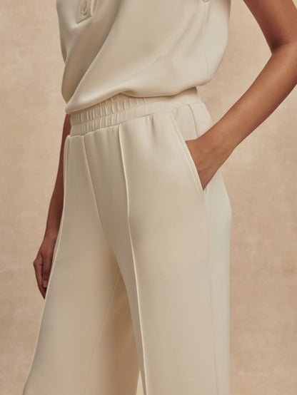 The wide leg pant -pristine