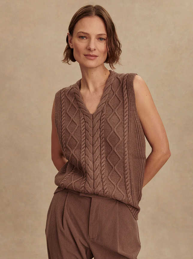 Kay cable knit